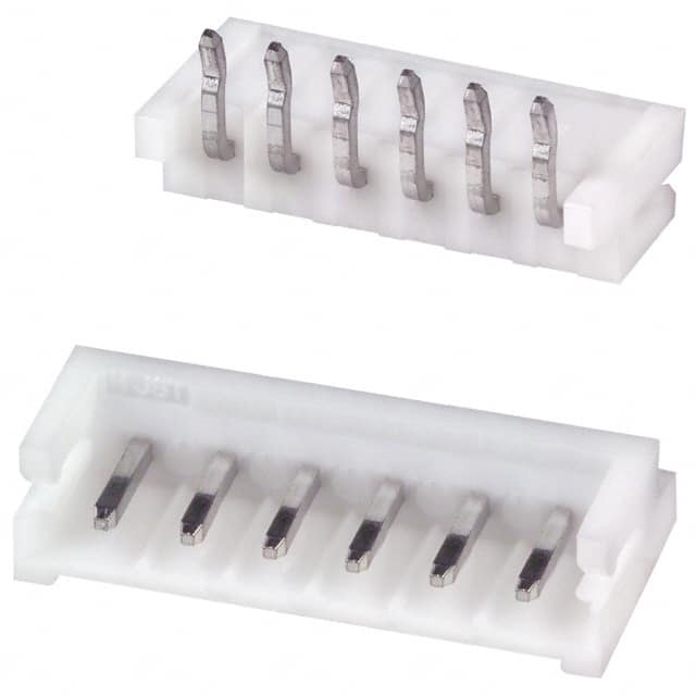 S6B-EH JST Sales America Inc.  Headers Male Pins